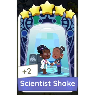 Scientist Shake Monopoly GO 5 Stars stickers