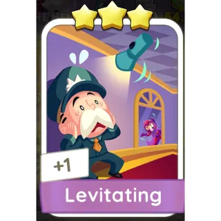 Levitating Monopoly GO 3 Stars stickers