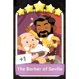 The Barber of Seville Monopoly GO 5 Stars stickers