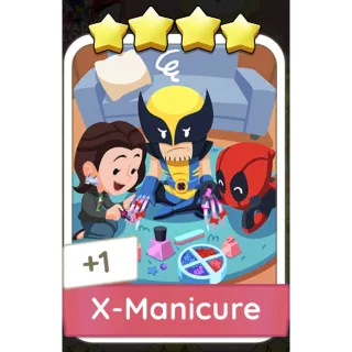 X-Manicure Monopoly GO 4 Stars stickers