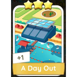 A Day Out Monopoly GO 3 Stars stickers