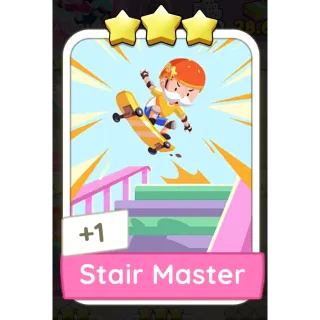Stair Master Monopoly GO 3 Stars stickers