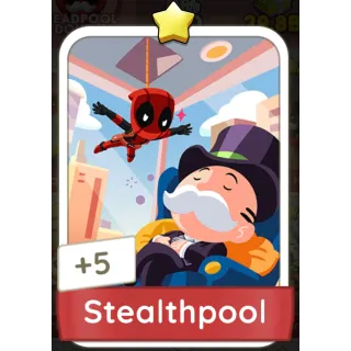 Stealthpool Monopoly GO 1 Stars stickers