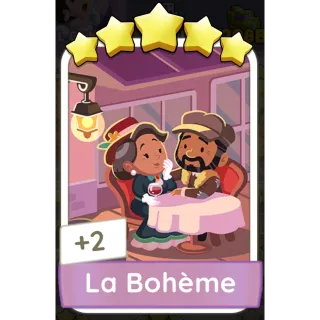 La Boheme Monopoly GO 5 Stars stickers