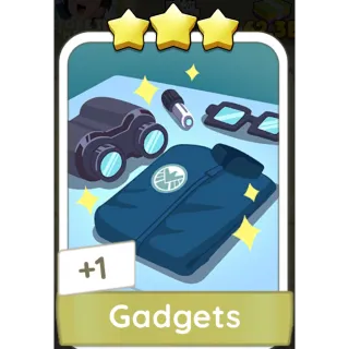 Gadgets Monopoly GO 3 Stars stickers