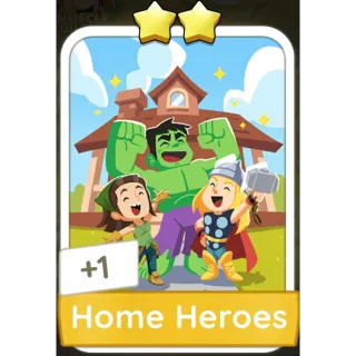 Home Heroes Monopoly GO 2 Stars stickers