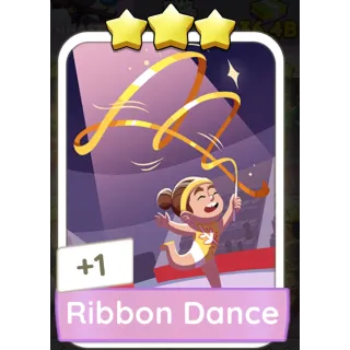Ribbon Dance Monopoly GO 3 Stars stickers