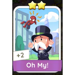 Oh My! Monopoly GO 2 Stars stickers