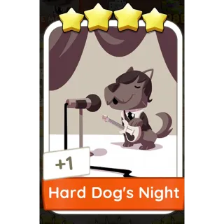 Hard Dog’s Night 4 Stars stickers Prestige