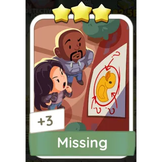 Missing Monopoly GO 3 Stars stickers