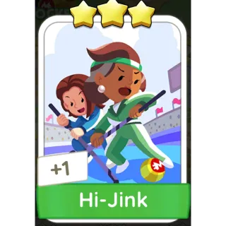 Hi-Jink Monopoly GO 3 Stars stickers