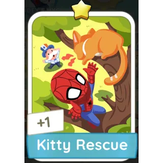 Kitty Rescue Monopoly GO 1 Stars stickers