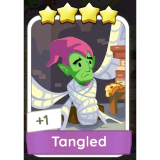 Tangled Monopoly GO 4 Stars stickers