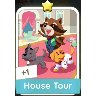 House Tour Monopoly GO 1 Stars stickers