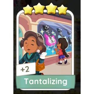Tantalizing Monopoly GO 4 Stars stickers