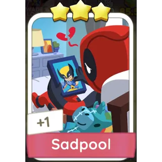 Sadpool Monopoly GO 3 Stars stickers