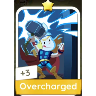 Overcharged Monopoly GO 1 Stars stickers