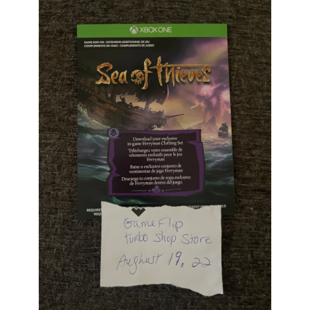 SEA OF THIEVES FERRYMAN DLC FOR XBOX ONE / PC XBox One Games Gameflip