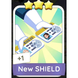 New Shield Monopoly GO 3 Stars stickers