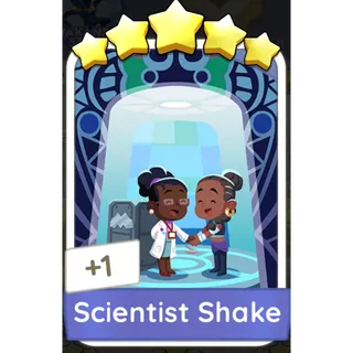 Scientist Shake Monopoly GO 5 Stars stickers