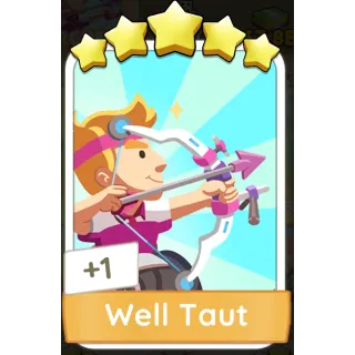 Well Taut Monopoly GO 5 Stars stickers