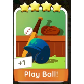Play Ball! Monopoly GO 4 Stars stickers