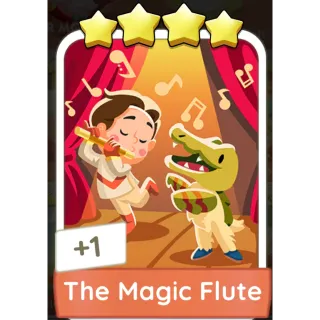 The Magic Flute Monopoly GO 4 Stars stickers