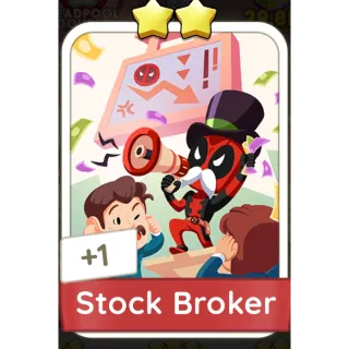 Stock Broker Monopoly GO 2 Stars stickers