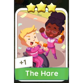 The Hare Monopoly GO 3 Stars stickers