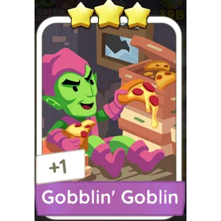 Gobblin’ Goblin Monopoly GO 3 Stars stickers