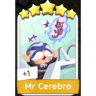 Mr Cerebro Monopoly GO 5 Stars stickers