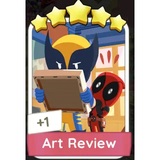 Art Review Monopoly GO 5 Stars stickers