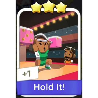 Hold it! Monopoly GO 3 Stars stickers
