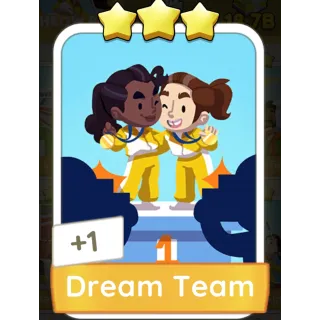 Dream Team Monopoly GO 3 Stars stickers