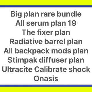 big plan rare bundle