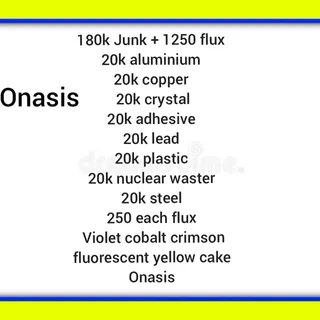180k junk + flux