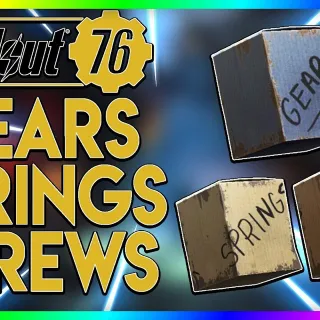 Screws gears springs