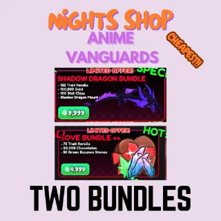 Two Bundles Anime Vanguards