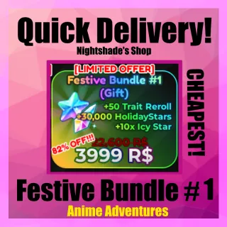 Festive Bundle #1 Anime Adventures