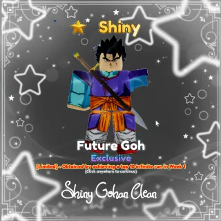 Shiny Future Goh Anime Adventures