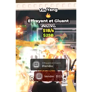 [OP] Creepy & Slimy YIN YANG - 1B/s