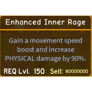 Other | Enhanced Inner Rage - Game Items - Gameflip