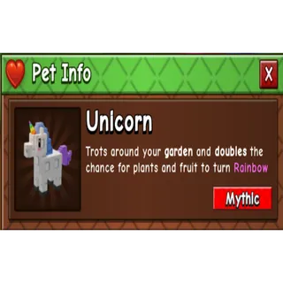 Grow A Garden 2 Unicorn