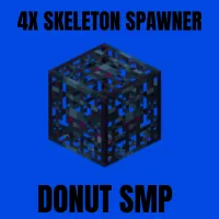 4X SKELETON SPAWNER - DONUT SMP