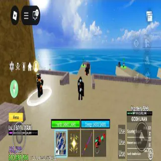 Blox Fruits + Godhuman + Max Account