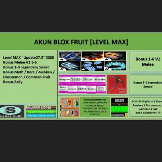 Blox Fruit GODHUMAN Account [MAX Level]