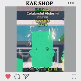 Rainbow Celularcini Viciosini - Steal a Brainrot