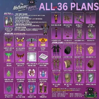 All 36 Mothman Plans