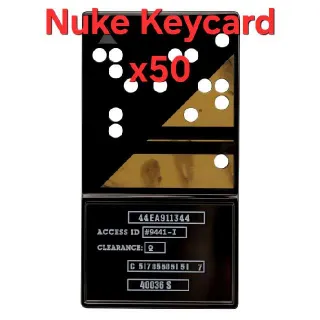 Nuke Keycard X50