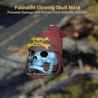 Glowing Skull Mask